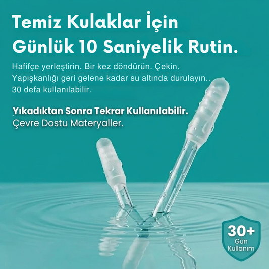 Yapışkan Kulak Temizliyici
