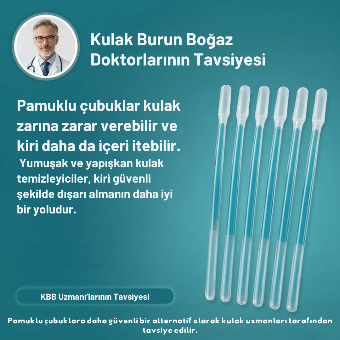 Yapışkan Kulak Temizleyici